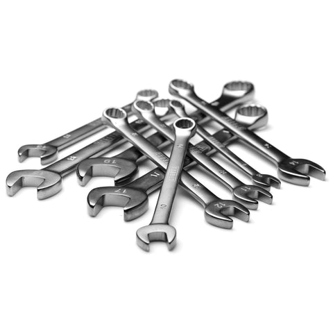 Combination wrench set 9 parts